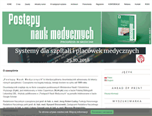 Tablet Screenshot of pnmedycznych.pl